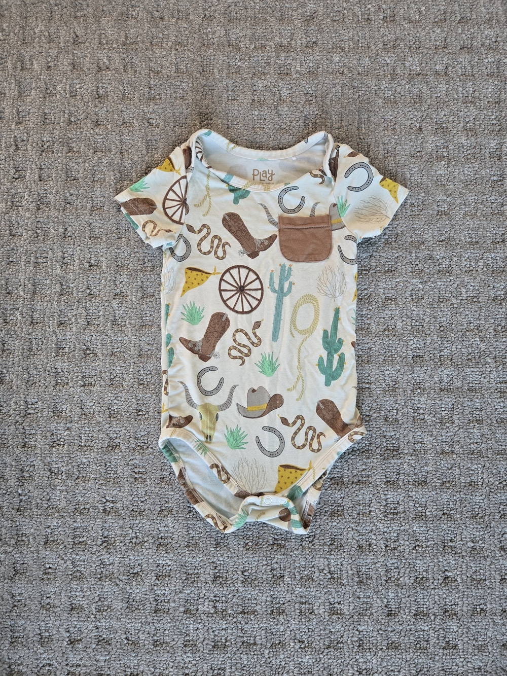 Little Sleepies Ready To Rodeo Bodysuit